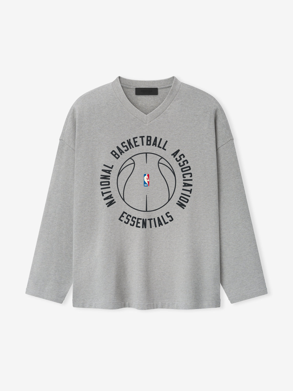 NBA X Barkley Hendricks Long Sleeve V-Neck Tee