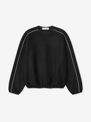 Suede Fleece Signature Modern Crewneck Sweatshirt