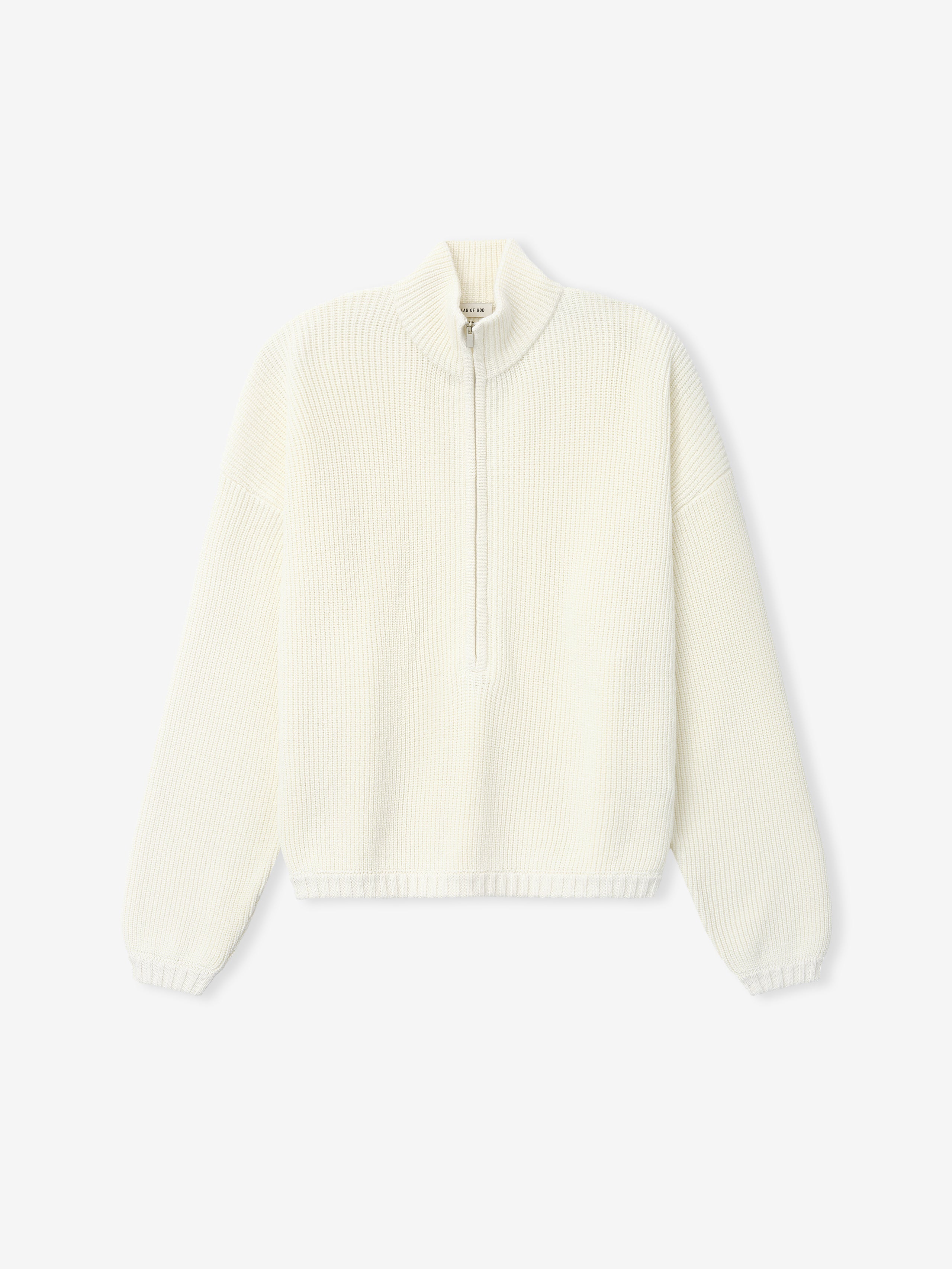 Zip-Up Sweater Long Sleeve